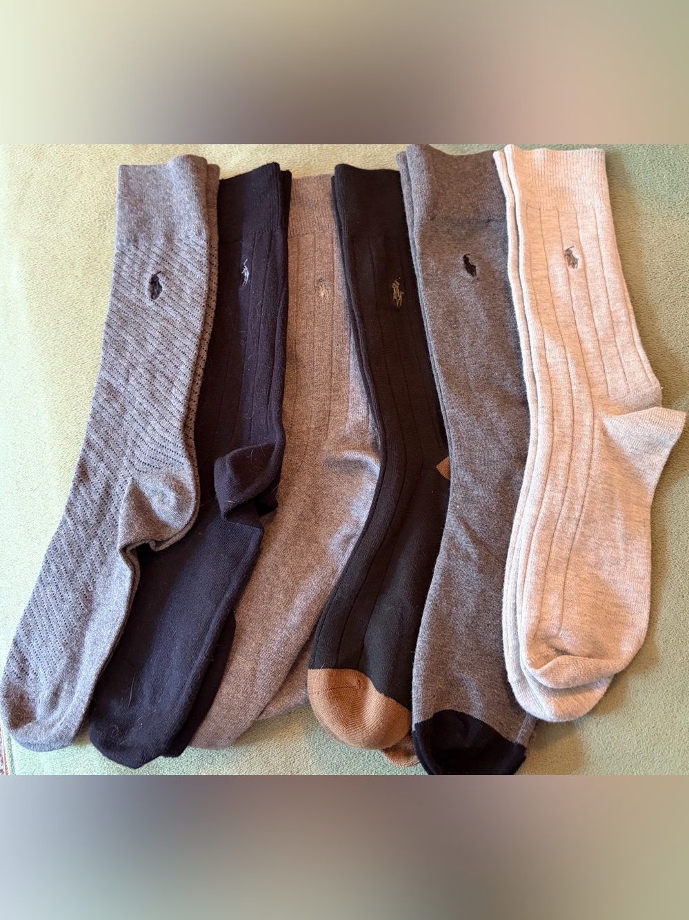 MENS DRESS SOCKS RALPH LAUREN